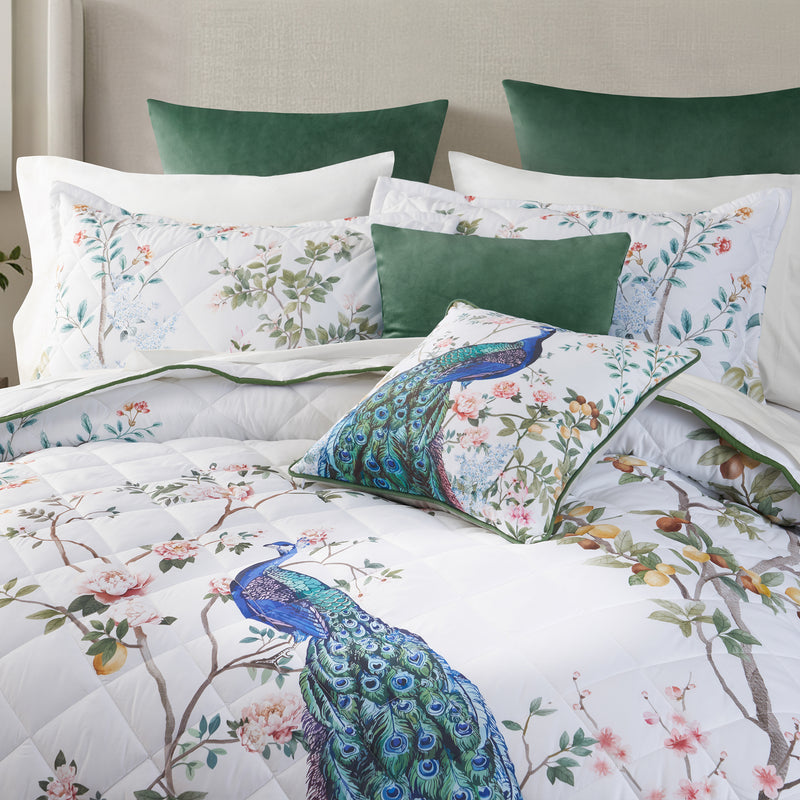 Priya Bedspread Set White