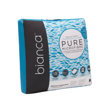 Relax Right Pure Microfibre European Pillow Profile 1300g