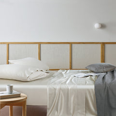 Rosebank Mega 500 Thread Count Bamboo/Cotton Sateen Weave Sheet Sets Sand