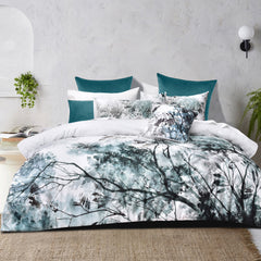 Sherbrooke Quilt Cover Set White