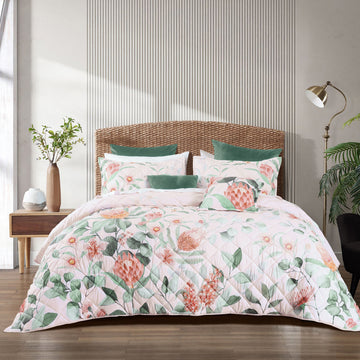 Sidney Bedspread Set Blush