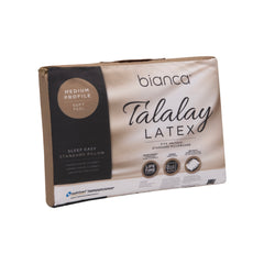 Sleep Easy Medium Profile Soft Feel Talalay Latex Pillow