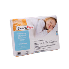 Sleep Easy Kids Pillow Low Profile Soft Feel Talalay Latex Pillow