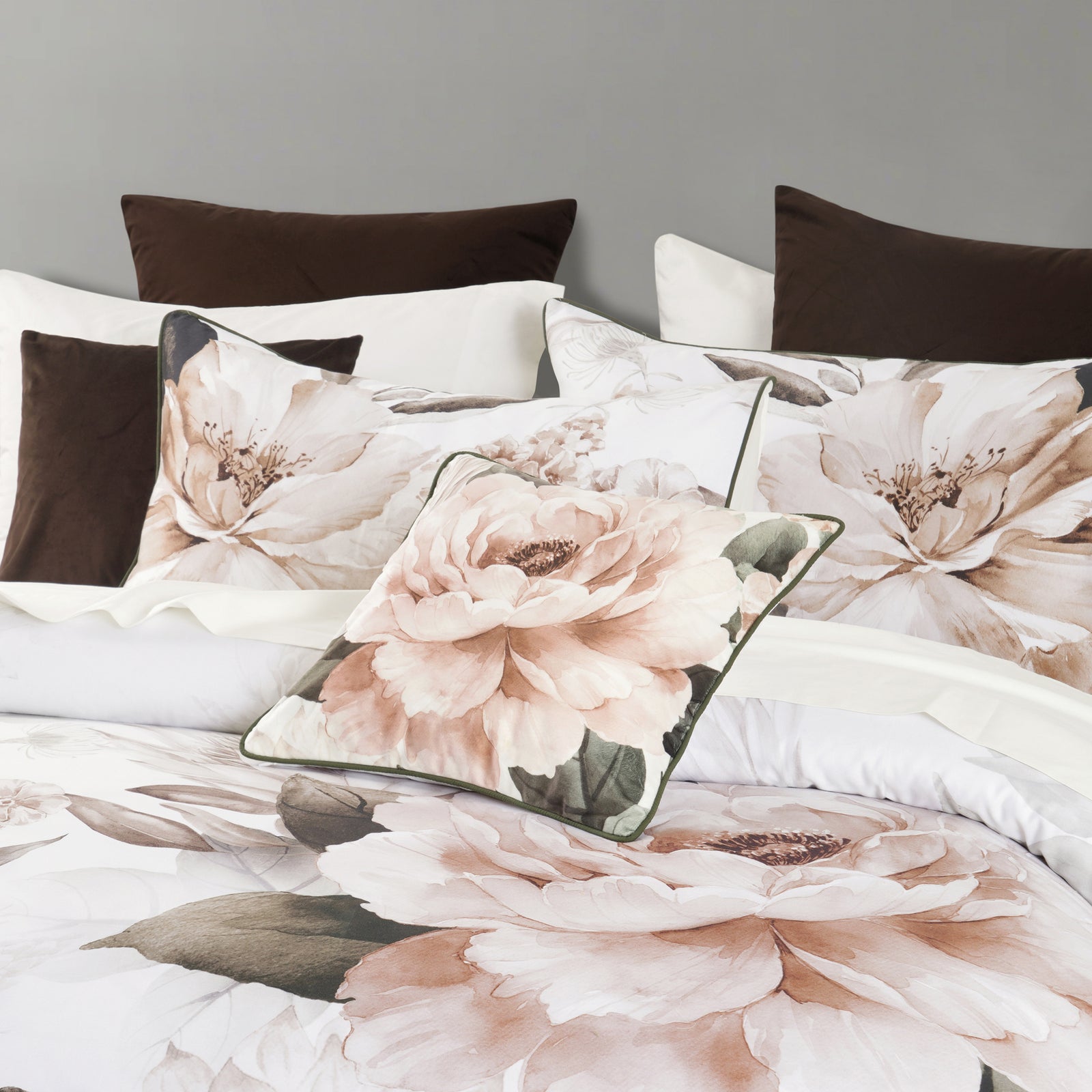 Somerset Quilt Cover Set White