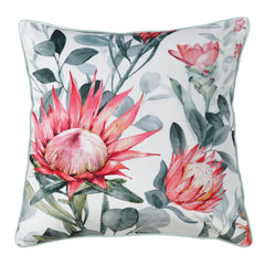 Wellingrove Velvet Square Cushion Sage