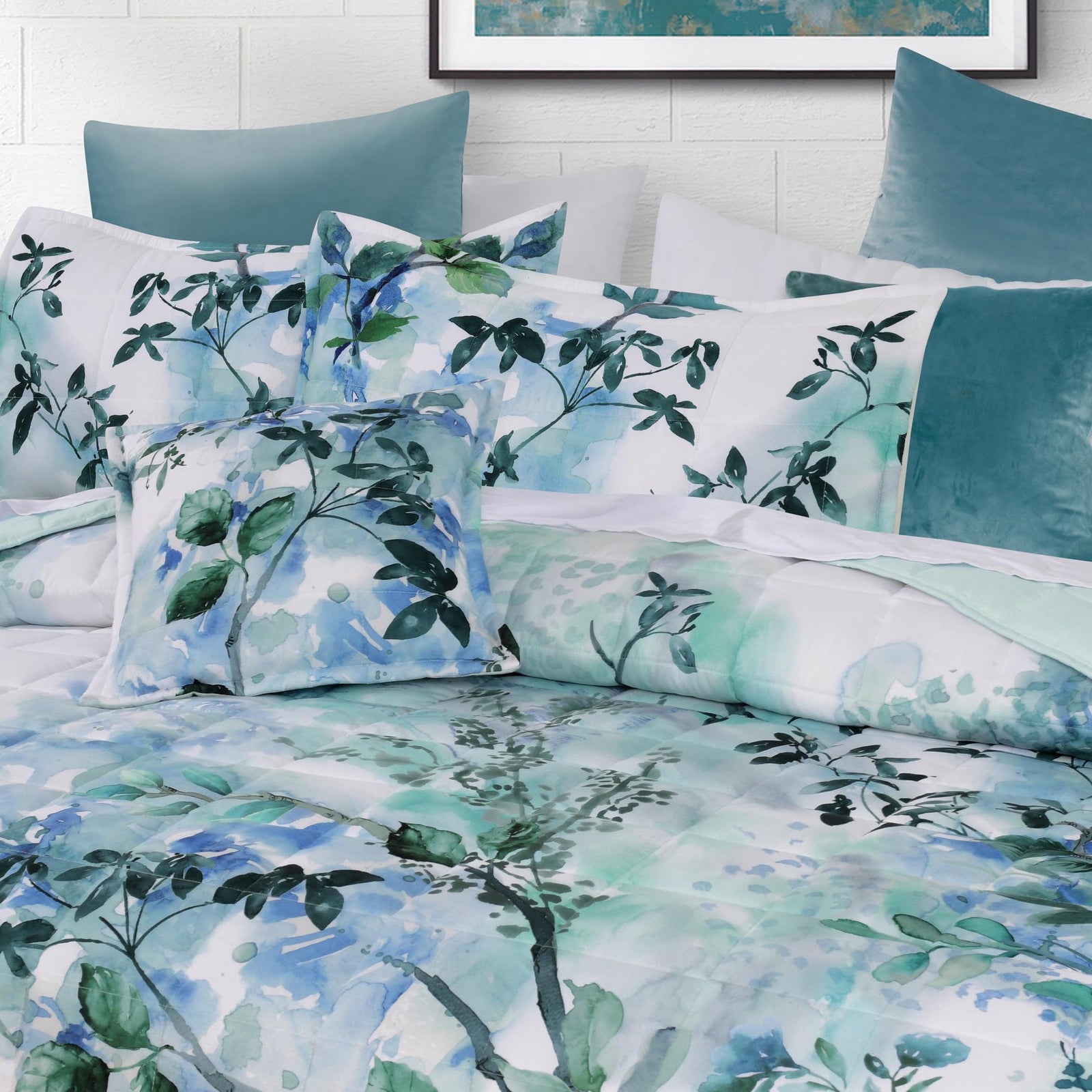 Woodbury Bedspread Set White