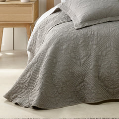 Zaria Bedspread Set Taupe