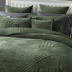 Samatra Coverlet Set olive