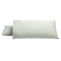 Heston King Size Pillowcase 300 Thread Count Cotton Percale (Pair) Silver