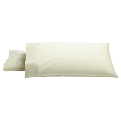 Heston King Size Pillowcase 300 Thread Count Cotton Percale (Pair) Stone
