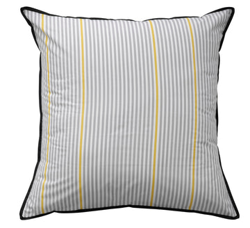 Baxter European Pillowcase Stripe Grey