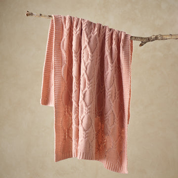 Johnson Throw Rug Blush