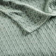Gosford Cotton Blanket Sage