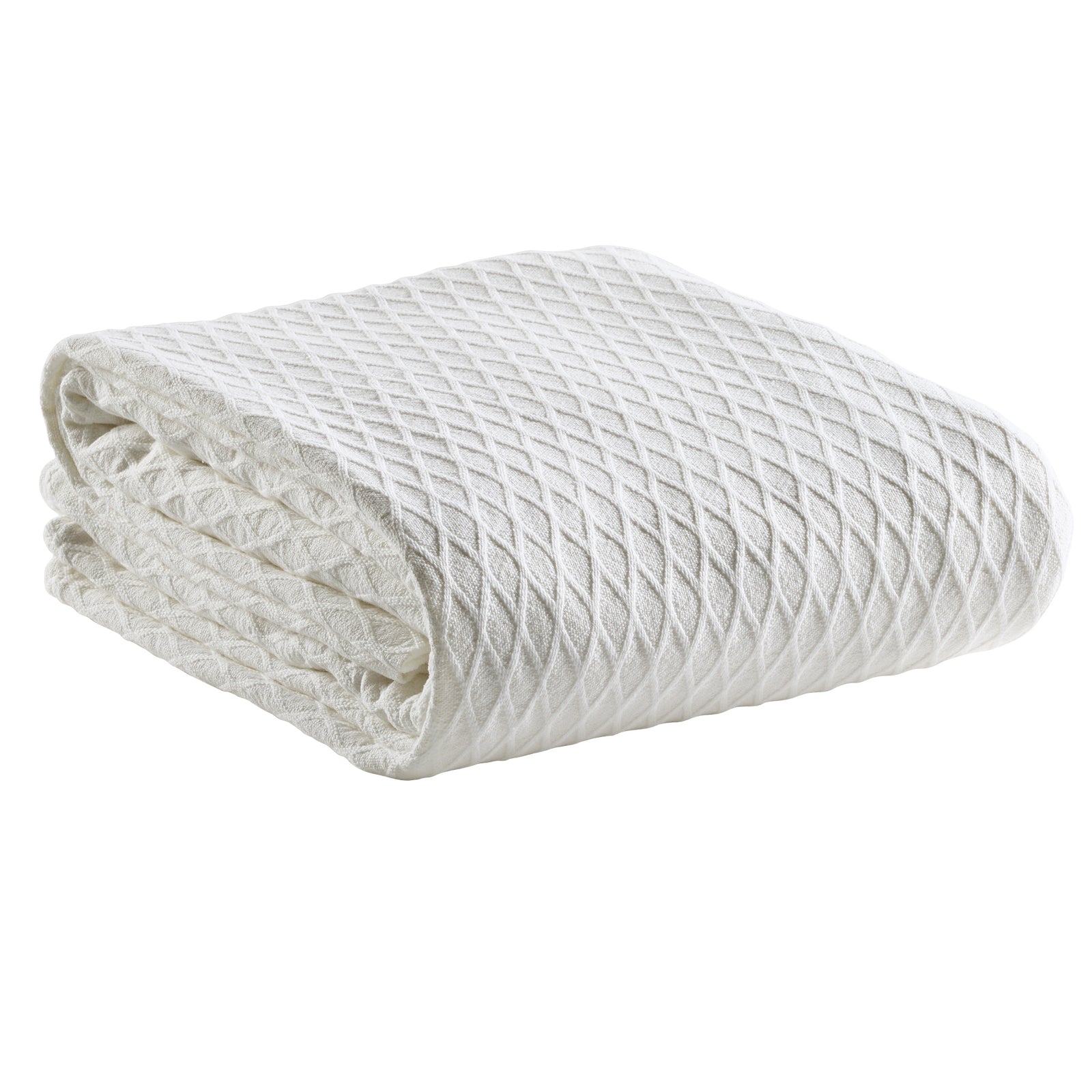Gosford Cotton Blanket White