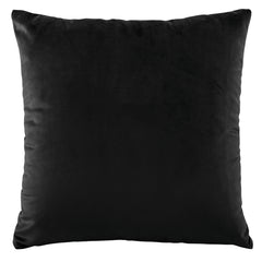 Vivid Coordinates Velvet European Pillowcase Black