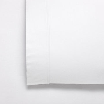 Fletcher Flannelette Cotton Sheet Sets White
