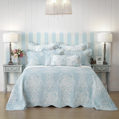 Florence Bedspread Set Blue