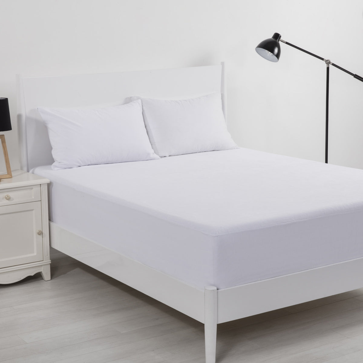 Deluxe Waterproof Cotton Velour Mattress Protector
