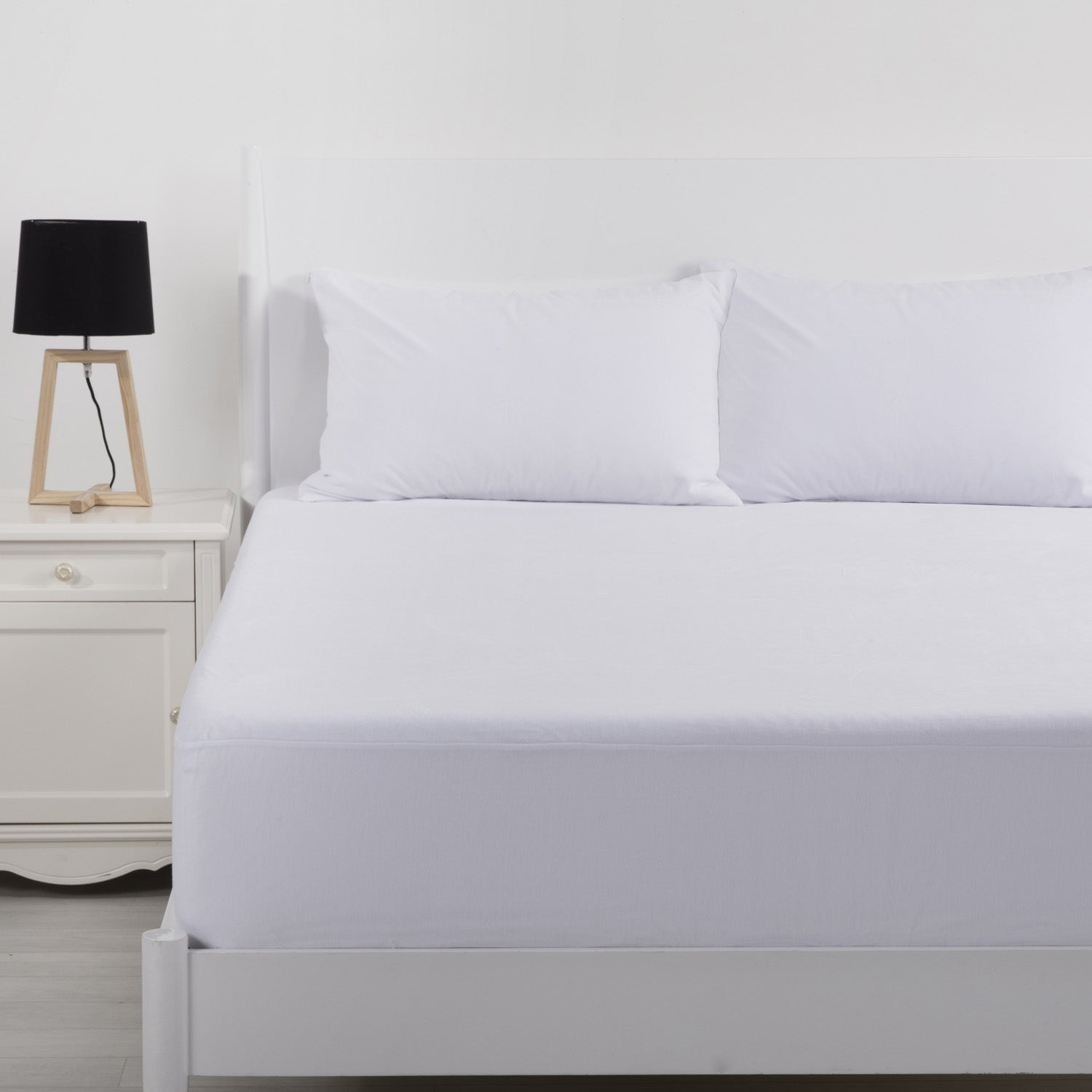 Deluxe Waterproof Cotton Velour Mattress Protector