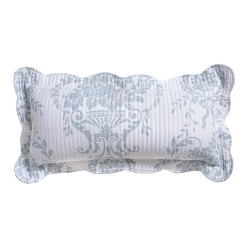 Florence Oblong Cushion Blue