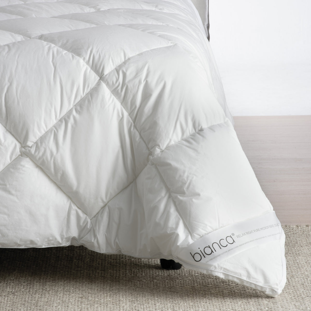Relax Right Pure Microfibre 550gsm Winter Weight Quilt