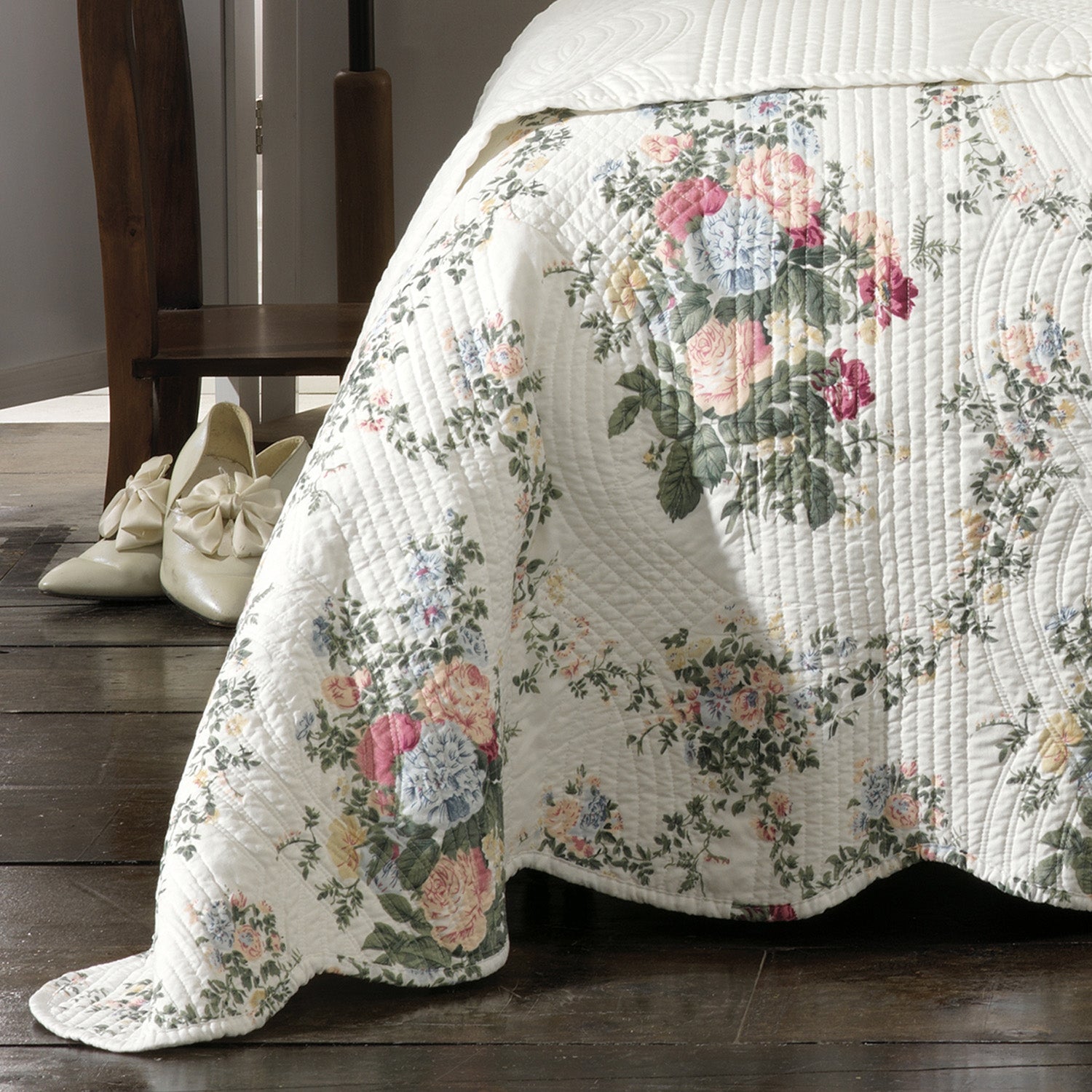 Rosedale Bedspread Set Green