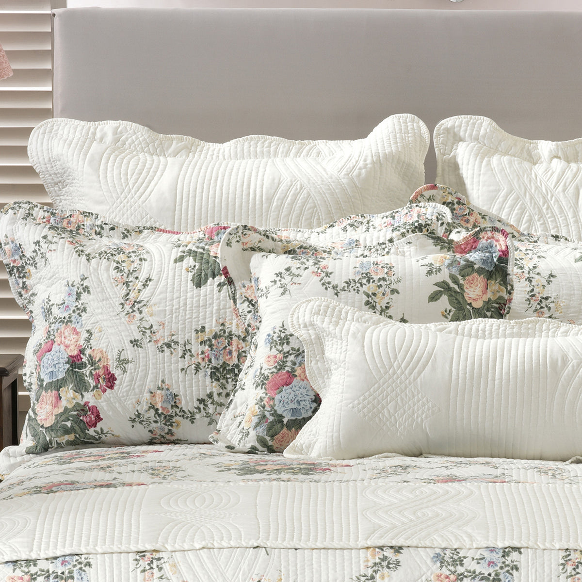 Rosedale Bedspread Set Green