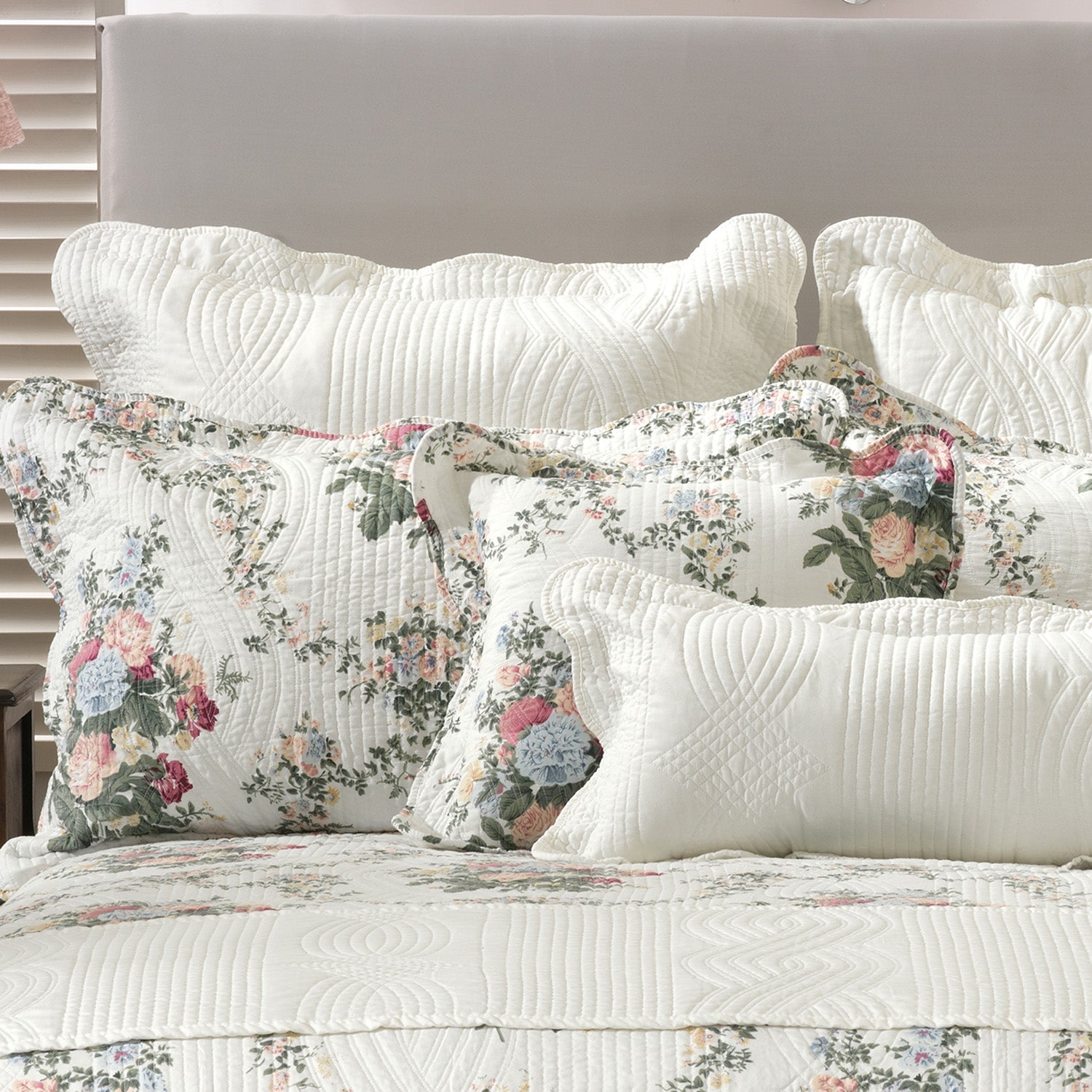 Rosedale Bedspread Set Green