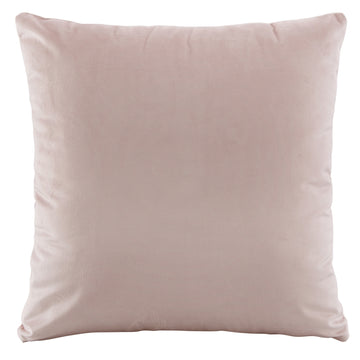 Vivid Coordinates Velvet European Pillowcase Blush