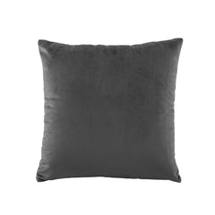 Vivid Coordinates Velvet Square Cushion Coal