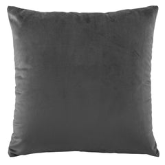 Vivid Coordinates Velvet European Pillowcase Coal